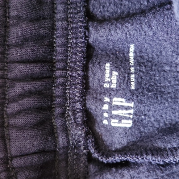 GAP Kids Navy Sweatshirt and Joggers Set Size 2 (BABY) - Picture 6 of 7